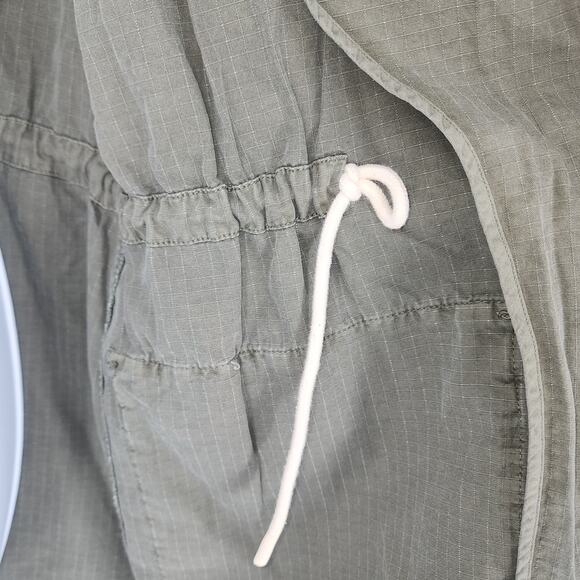 Lucky Brand Green Tencel Oversized Hooded Jacket NWT Women’s Size Small - Picture 13 of 16